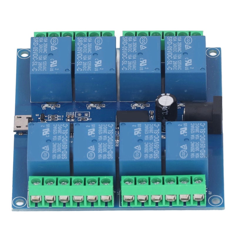 سونجلي وحدة تعويض USB بـ 8 قنوات: قابلة للربط والاستخدام بدون برامج تشغيل - حماية دائرة وأداء مستقر - للتحكم الصناعي واختبار دوائر الدائرة - Image 4