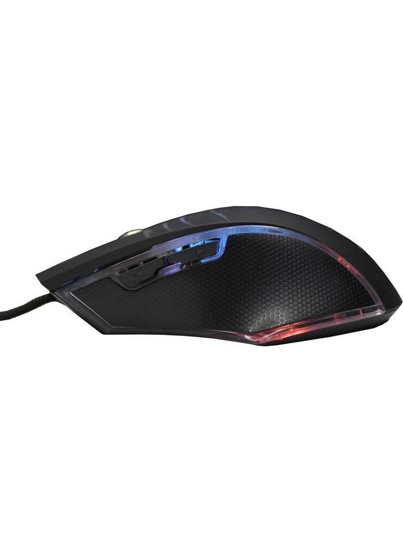 Techmaster Tme Konfulon P1 RGB Lighted Gaming Gamer Mouse  - Image 2