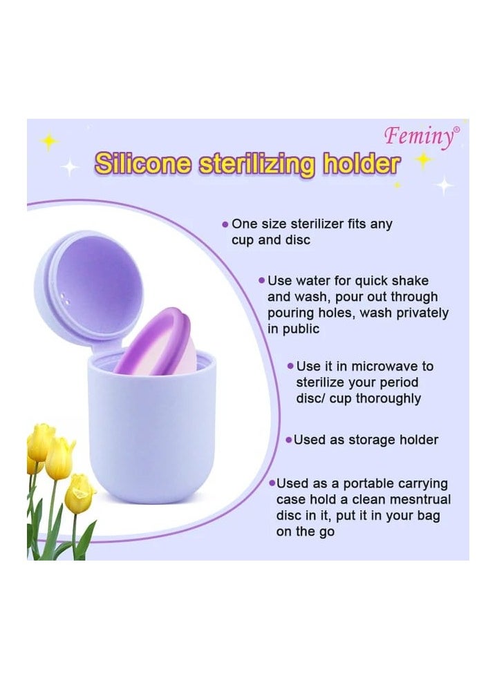 Feminy Menstrual Cup With Silicone Sterilizer Cup Or Cup Holder - pzsku/Z9B9DA1803EE138BC8DB1Z/45/_/1731783164/63e9c4ed-2b92-4cdb-87a6-b3fb03e9b1e4