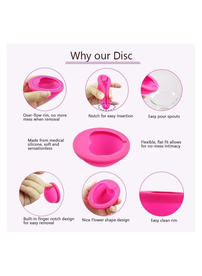 Feminy Menstrual Cup With Silicone Sterilizer Cup Or Cup Holder