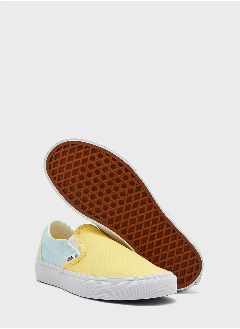 VANS Pastel Block Classic Slip-Ons