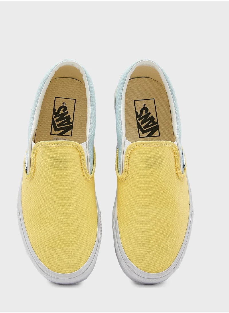 VANS Pastel Block Classic Slip-Ons