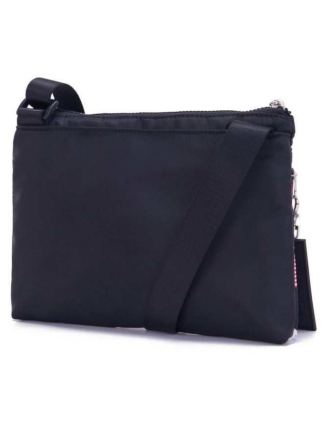 NAUTICA NAUTICA Women Pennant Nylon Crossbody Bag with exterior front zippered pocket, Black  - Image 3