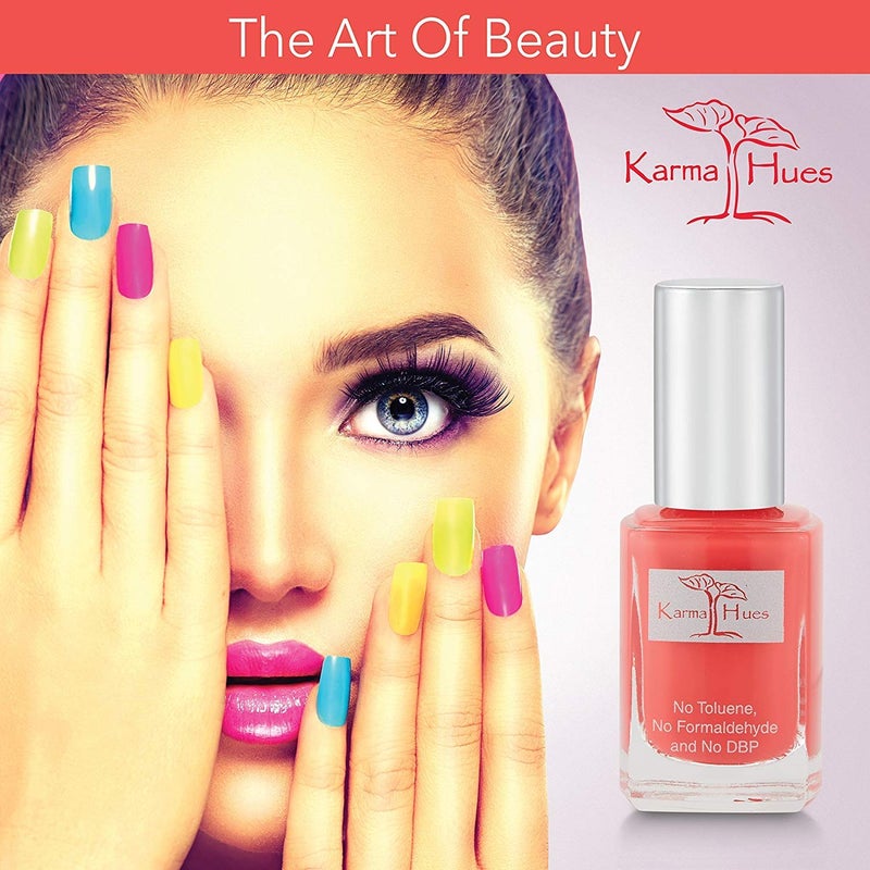 karma organic Karma Naturals Nail Polish â€“ Non-Toxic, Vegan & Cruelty-Free (Summer Nights, 0.43 fl oz) - Image 3
