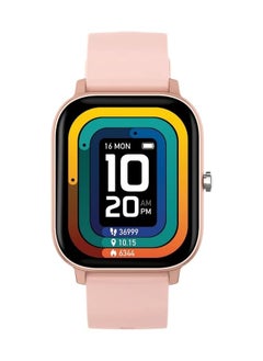 PROMASS TOUCHMATE Fitness Smartwatch with 1.3" full-touch IPS LCD screen, Bluetooth 5.0, Heart Rate Monitoring, Oxygen Meter, Activity Tracker, SMS & Notifications TM-SW400 (Pink)  - Image 1