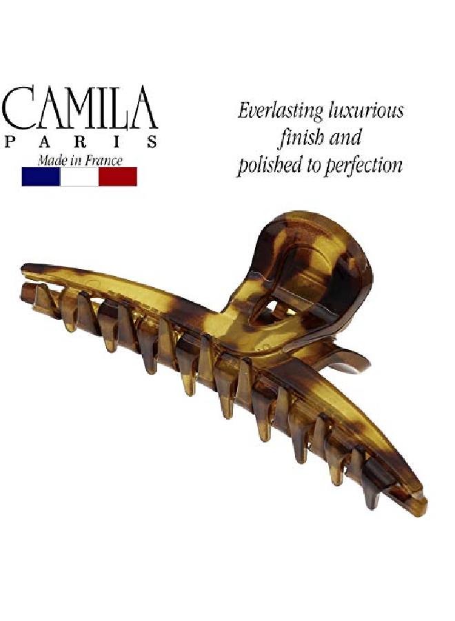 CAMILA Paris Cp2382 French Hair Clip For Women Narrow Strong Hold Grip Double Teeth Girls Hair Claw Clips Jaw Fashion Durable Styling Hair Accessories For Women Made In France - Image 3