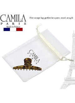 CAMILA Paris Cp2382 French Hair Clip For Women Narrow Strong Hold Grip Double Teeth Girls Hair Claw Clips Jaw Fashion Durable Styling Hair Accessories For Women Made In France  - Image 5