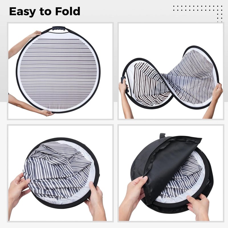 2-Pack Dent Detection Light Reflector Panels with Storage Bag, Flexible Foldable Panel for Car Door Scratches & Hail Damage - Image 5