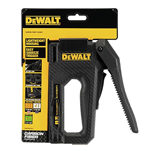 DEWALT Staple Gun, Carbon Fiber Body, 2-in-1 Tacker (DWHT80276) - Image 5