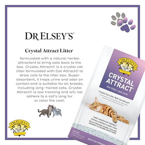 Dr. Elsey's Crystal Attract Silica Cat Litter, 8lbs - Image 2