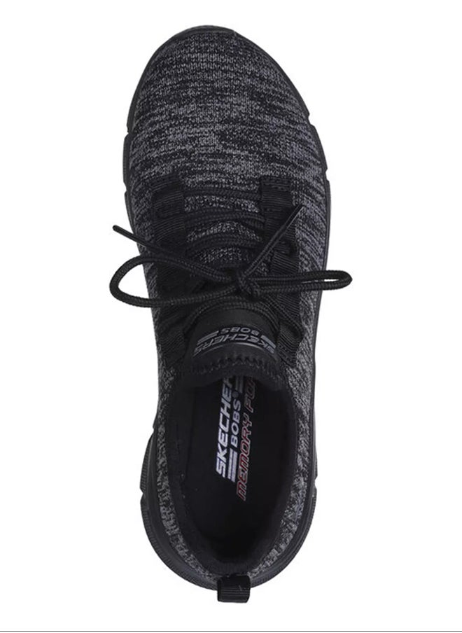 SKECHERS Bobs B Flex Slip-On Black Shoes  - Image 3