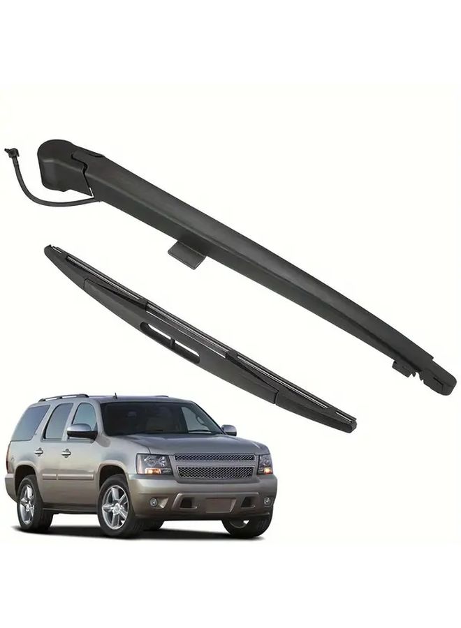 Rear Wiper Arm And Blade 2pcs Replacement For Escalade Suburban Tahoe Yukon XL 2007 2013 - Image 4
