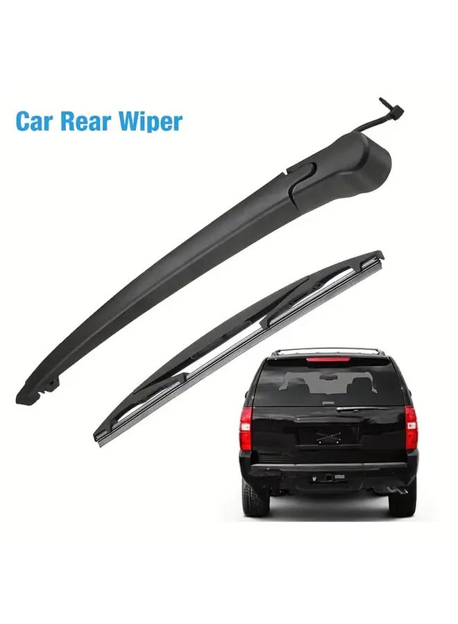 Rear Wiper Arm And Blade 2pcs Replacement For Escalade Suburban Tahoe Yukon XL 2007 2013 - Image 3