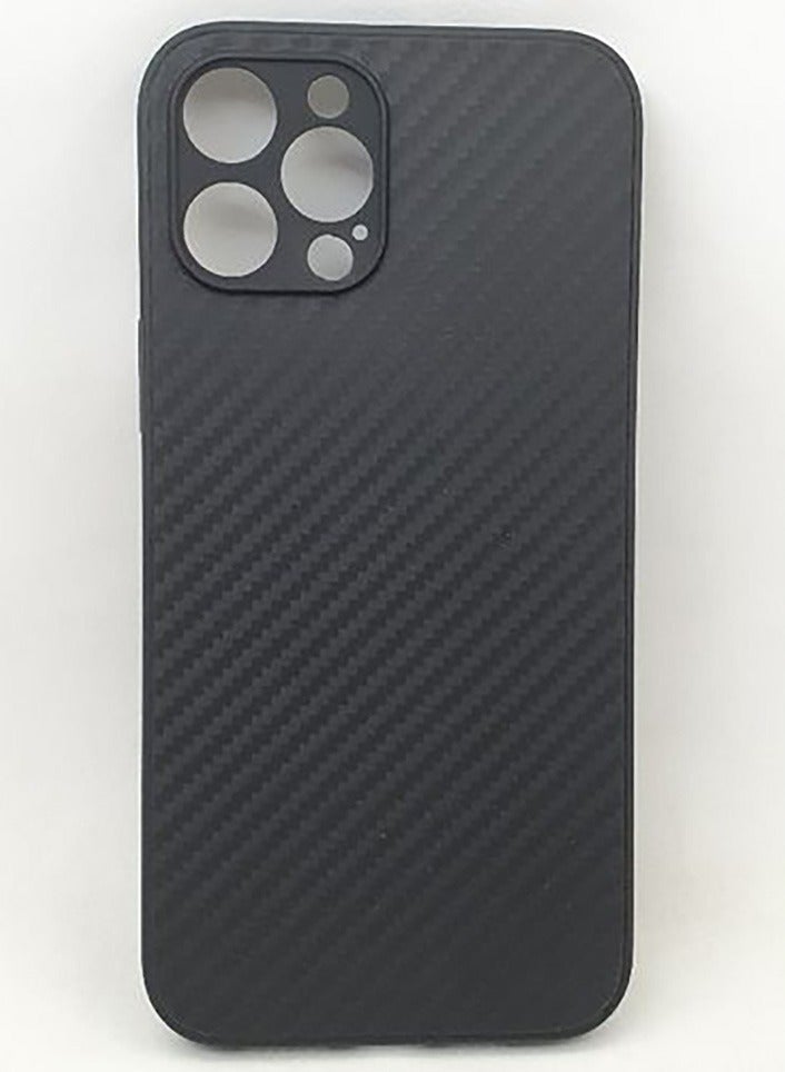 Carbon Fiber Silicone Case For IPhone 12 Pro Max - Image 2