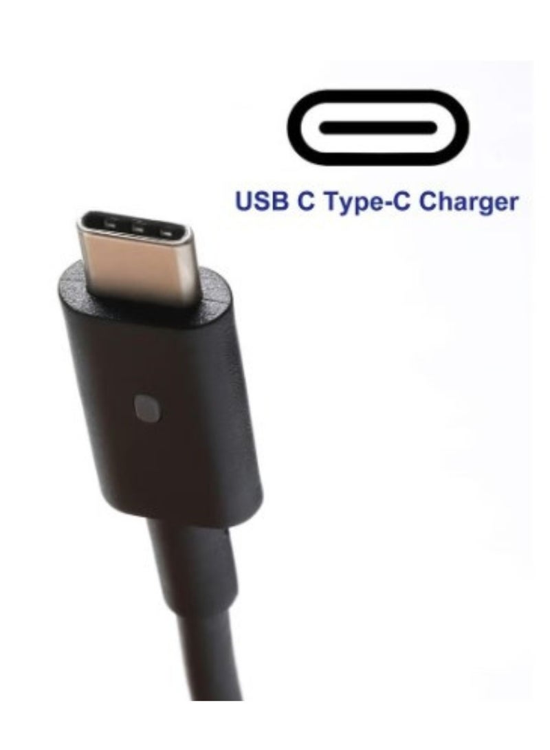 Terabyte 65W USB Type C Travel Power Replacement Adapter for HP Elitebook x2 x360 1030 1020 G2 Laptop Replacement Charger 20V 3.25A TPN-CA10 - Image 3