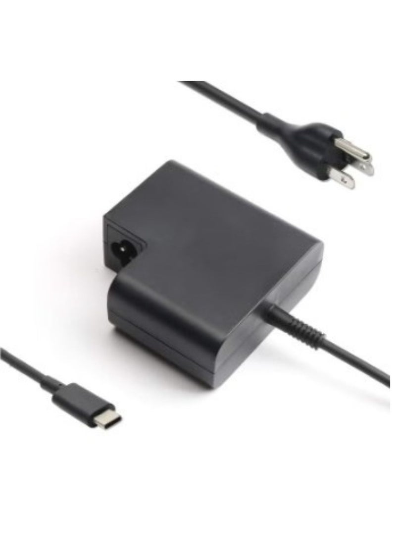 Terabyte 65W USB Type C Travel Power Replacement Adapter for HP Elitebook x2 x360 1030 1020 G2 Laptop Replacement Charger 20V 3.25A TPN-CA10 - Image 2