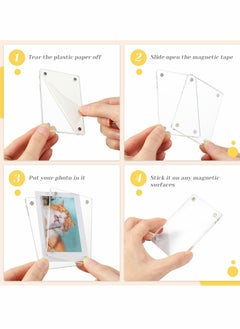 Y&D Magnetic Fridge Frame, 6 Pcs Acrylic Picture Frame  - Image 5