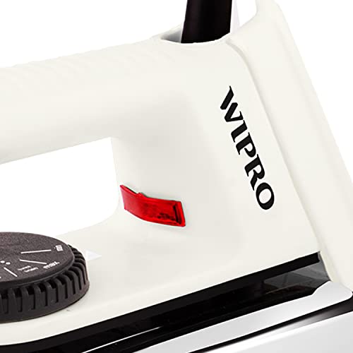 wipro Magiq Vi121100 Automatic Electric Dry Iron 1000 Watts |Instant Heating | Non-Stick Coated Sole Plate | Multiple Temperature Levels | Comfortable Handgrip | 2 Years Warranty, Plastic - Image 2
