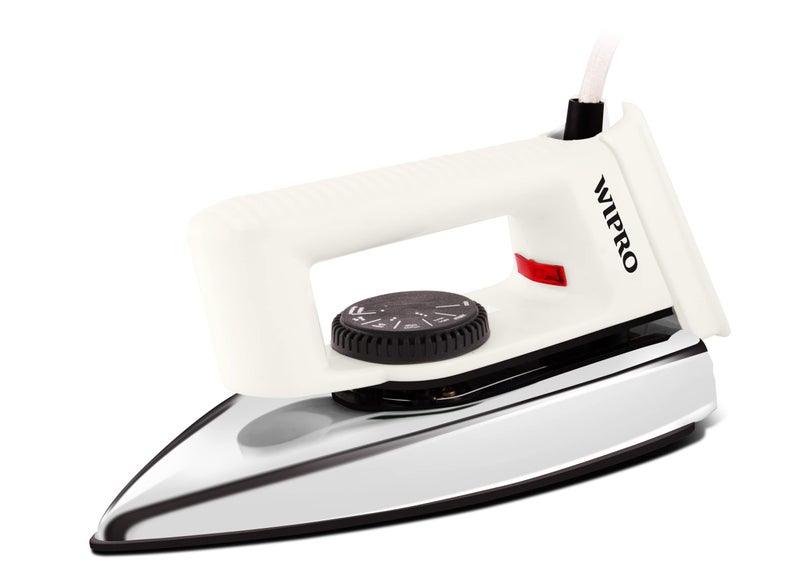 wipro Magiq Vi121100 Automatic Electric Dry Iron 1000 Watts |Instant Heating | Non-Stick Coated Sole Plate | Multiple Temperature Levels | Comfortable Handgrip | 2 Years Warranty, Plastic - Image 5
