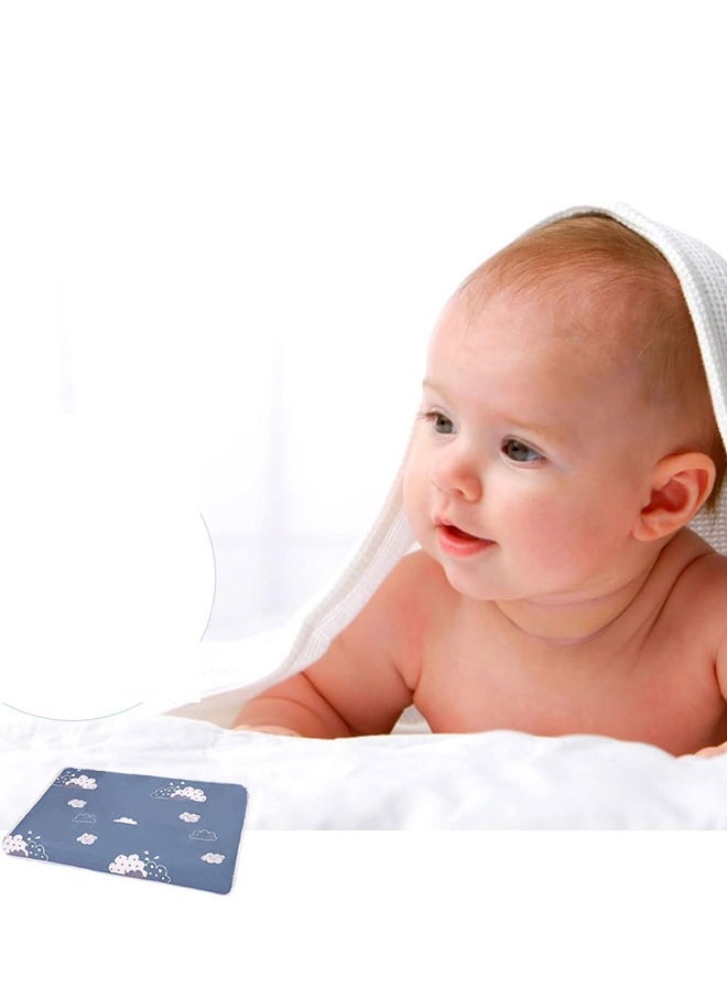 Berma Baby وسادة أطفال مقاومة للماء وقابلة للغسل وغير قابلة للانزلاق، وسادة مرتبة لسرير الأطفال، وسادات تدريب على المرحاض، مقاس 70 × 90 سم، وسادات سفلية قابلة لإعادة الاستخدام لسرير الطفل أثناء نومه، للأطفال  - Image 4