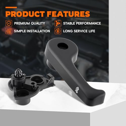 GoaMotors 81180-2B000 Hood Latch Release Handle Assembly Compatible with Hyundai Sorento 2011-2015 Optima 2011-2017 Sonata 2011-2019 Veloster 2012-2017 Azera 2012-2017 Elantra 2011-2016 - Image 4