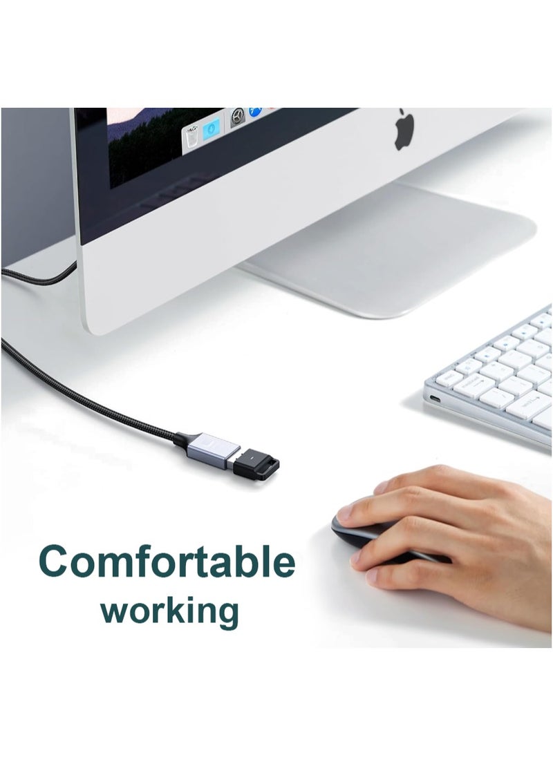 موسل كابل تمديد USB بطول 10 أمتار، كابل تمديد USB A ذكر إلى أنثى، موسع USB 3.0، نقل بيانات بسرعة 5 جيجابت في الثانية، متوافق مع كاميرا الويب والهاتف ومحور USB والفأرة ولوحة المفاتيح والقرص الصلب وسماعة الرأس،  - Image 3