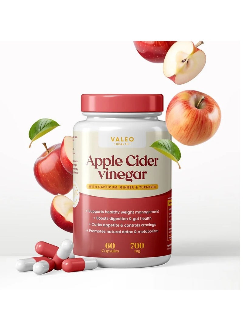 Valeo Apple Cider Vinegar 60 Capsule - Image 1