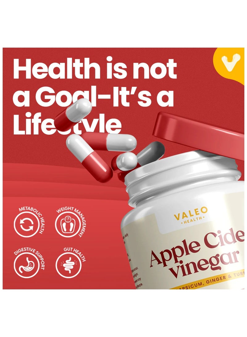 Valeo Apple Cider Vinegar 60 Capsule - Image 2