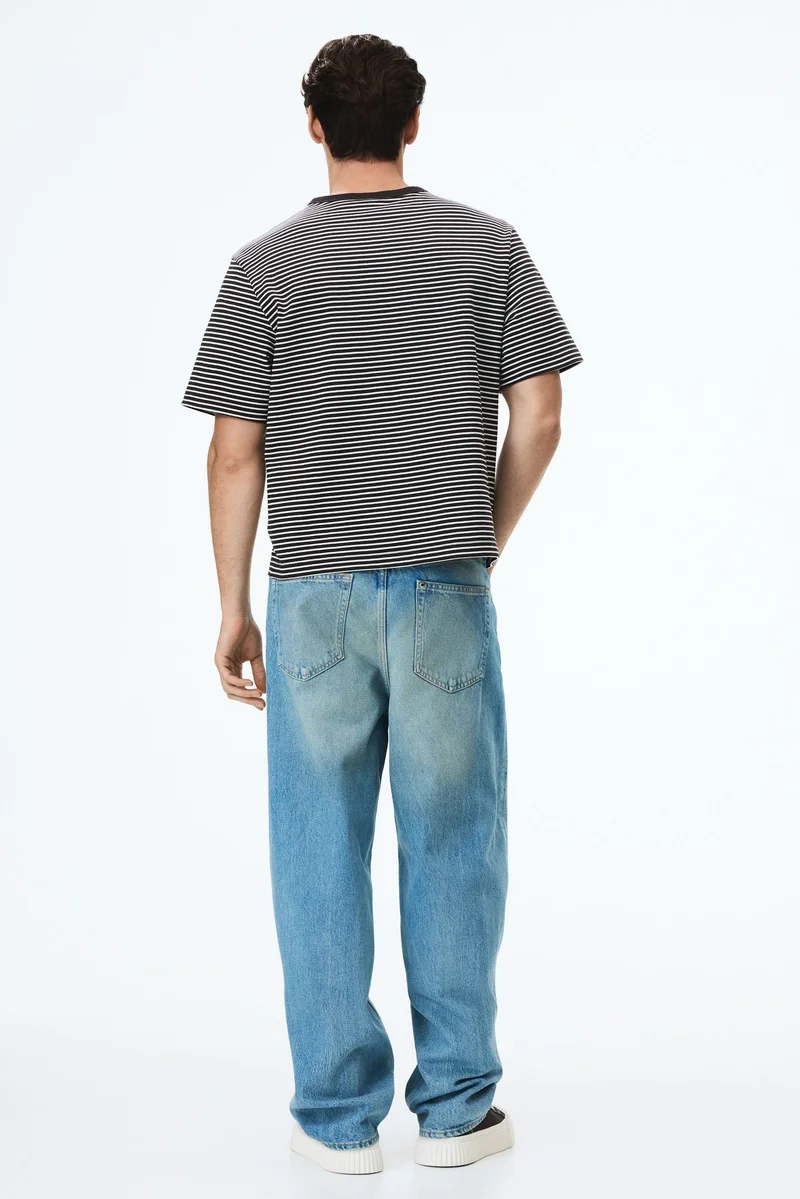 H&M  Barrel Loose Jeans for Men | Best Price UAE