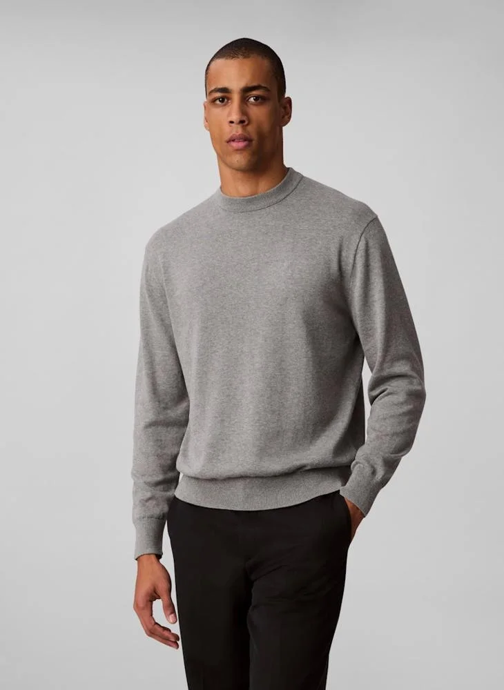 Calvin Klein Jeans Relaxed Cotton Monogram Jumper