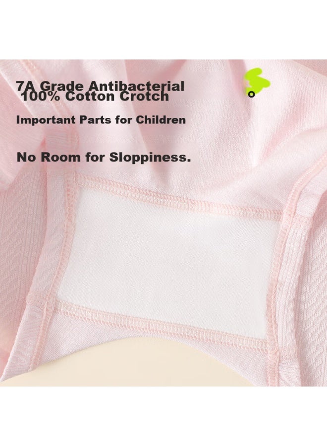 YUZHAOLIN Yuzhaolin Children's Underwear, Girls' Boyshorts, 100% Cotton Crotch, Antibacterial Shorts, Girls' Boxer Briefs, Baby Underpants, No Wedgie  - Image 2