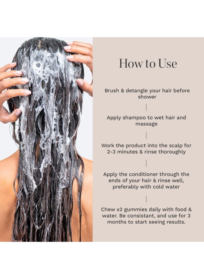 هيربرست مجموعة فيتامينات الشعر القابلة للمضغ لنمو الشعر - Image 5