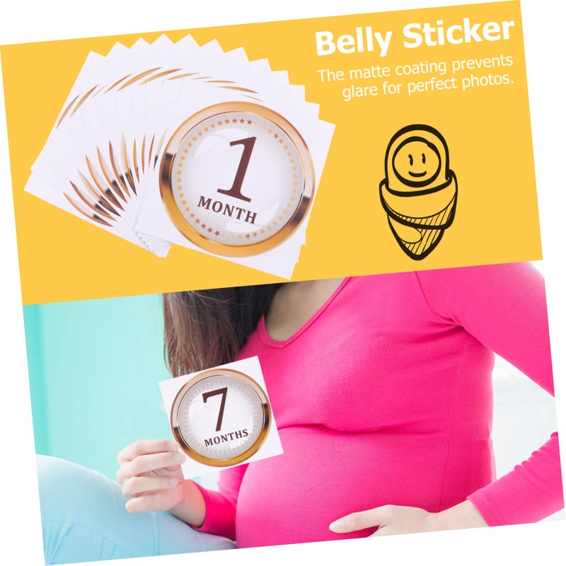 Monthly Baby Growth Stickers Set For First Year Milestone Photos And Scrapbooking - Image 3