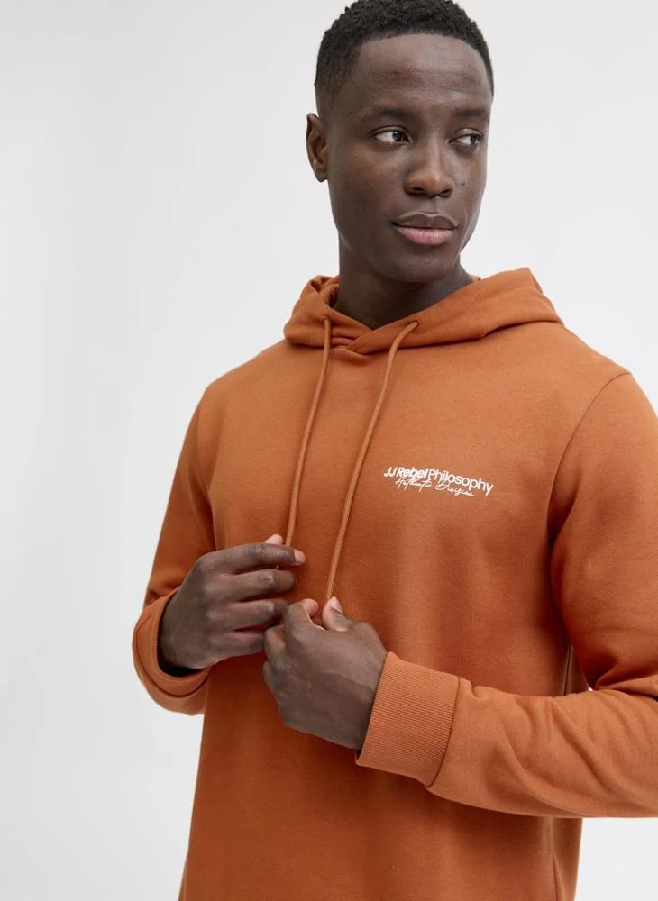 جاي جاي ريبل هودي بقصة عادية مزين بالشعار