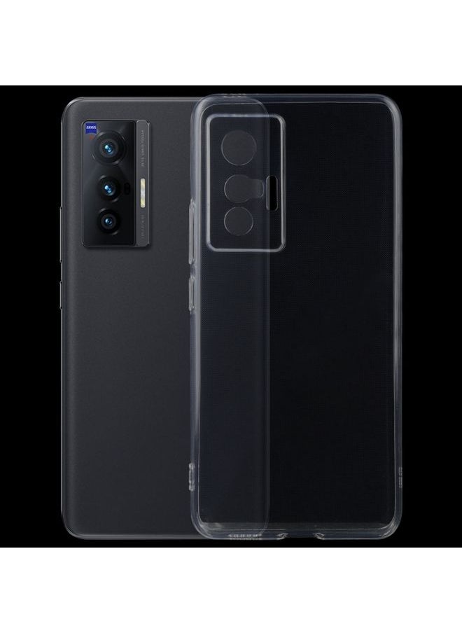 HuHa Case Cover For vivo X70 0.75mm Ultra-thin Transparent TPU Soft Protective Case 