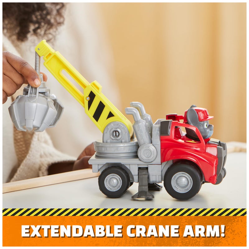 Rubble & Crew, Chargerâ€™s Crane Grabber Toy Truck with Movable Parts and a Collectible Action Figure, Kids Toys for Ages 3 and Up - Image 4
