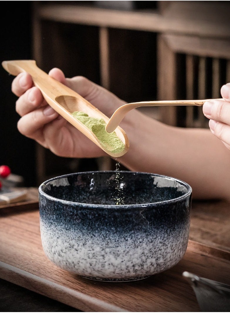 Generic - Matcha Tea Set,6-Piece Matcha Green Tea Whisk Set , Japanese Tea Set, Include Matcha Bowl, Matcha Bamboo Whisk, Scoop, Whisk Holder, Matcha Whisk Set, Matcha Green Tea Making Kit - Image 1