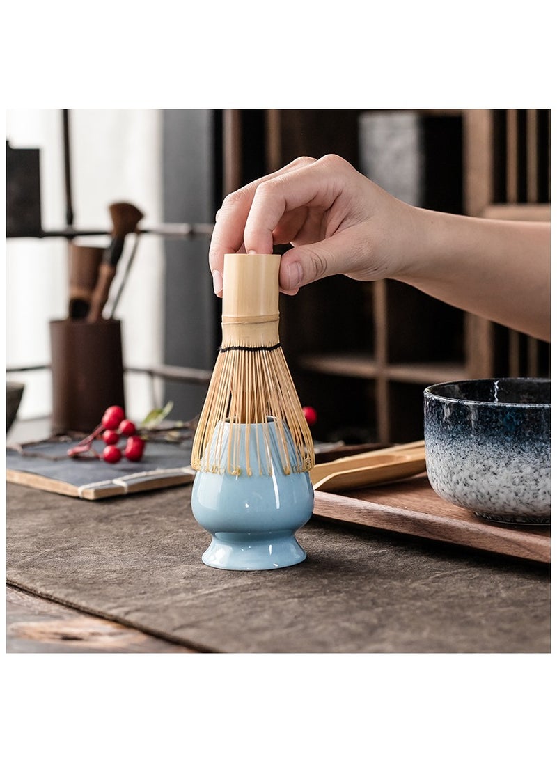 Generic - Matcha Tea Set,6-Piece Matcha Green Tea Whisk Set , Japanese Tea Set, Include Matcha Bowl, Matcha Bamboo Whisk, Scoop, Whisk Holder, Matcha Whisk Set, Matcha Green Tea Making Kit - Image 1