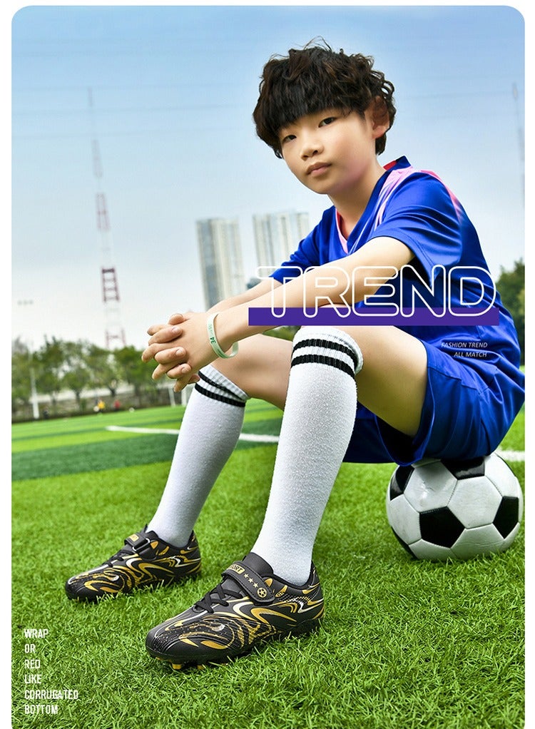SKT Shiketro Men's soccer cleats for outdoor indoor professional youth boys soccer cleats unisex soccer cleats.  - Image 4