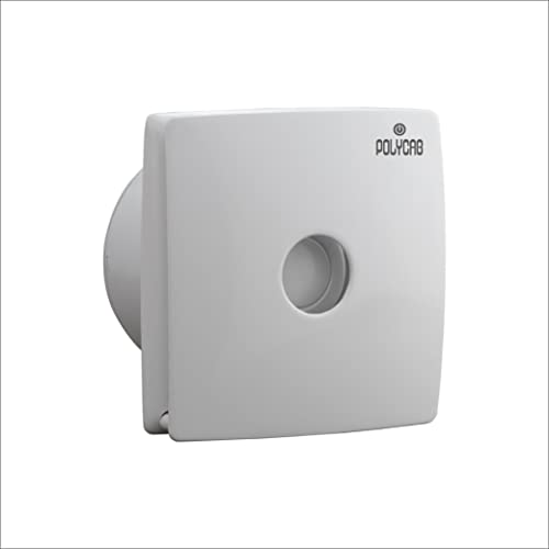 Polycab Airo Fresh 150mm High Speed Domestic Exhaust Fan with 2 years Warranty (Off-White) - Image 1
