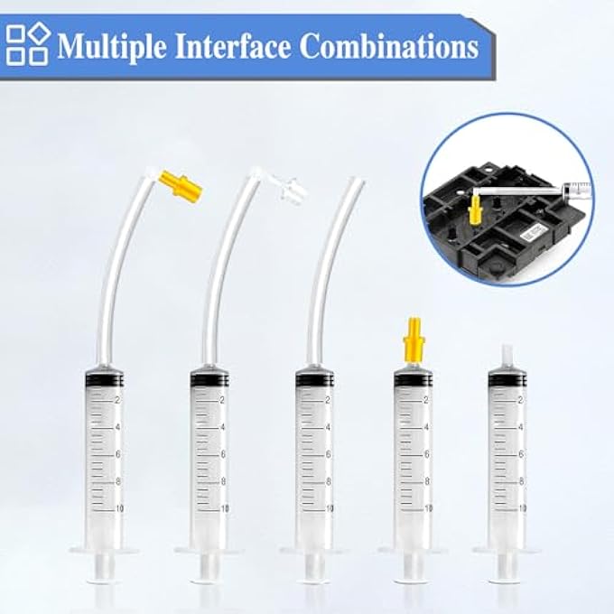 منظف رأس الطباعة - منظف فوهة لتنظيف رأس الطباعة - سائل تنظيف لجميع طابعات النفث بالحبر إبسون كانون براذر HP ليكسمارك كوداك سامسونج - مجموعة تنظيف رأس الطابعة 100 مل - Image 2