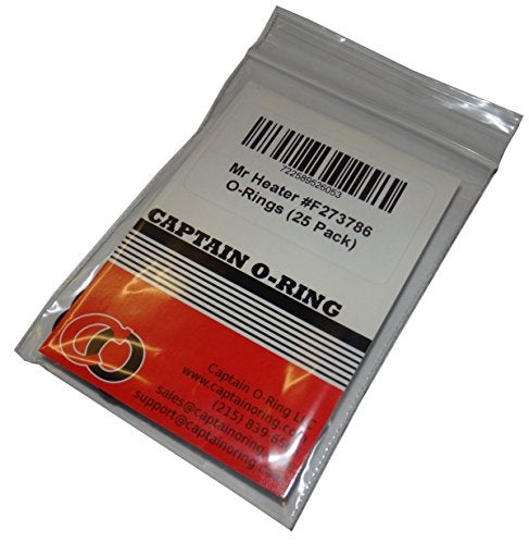 Captain O-Ring - Orings for Soft Nose P.O.L Propane Tank Cylinder Gas Fitting POL Connectors (25 Pack) [Replacement for Mr Heater #F273786] - Image 2