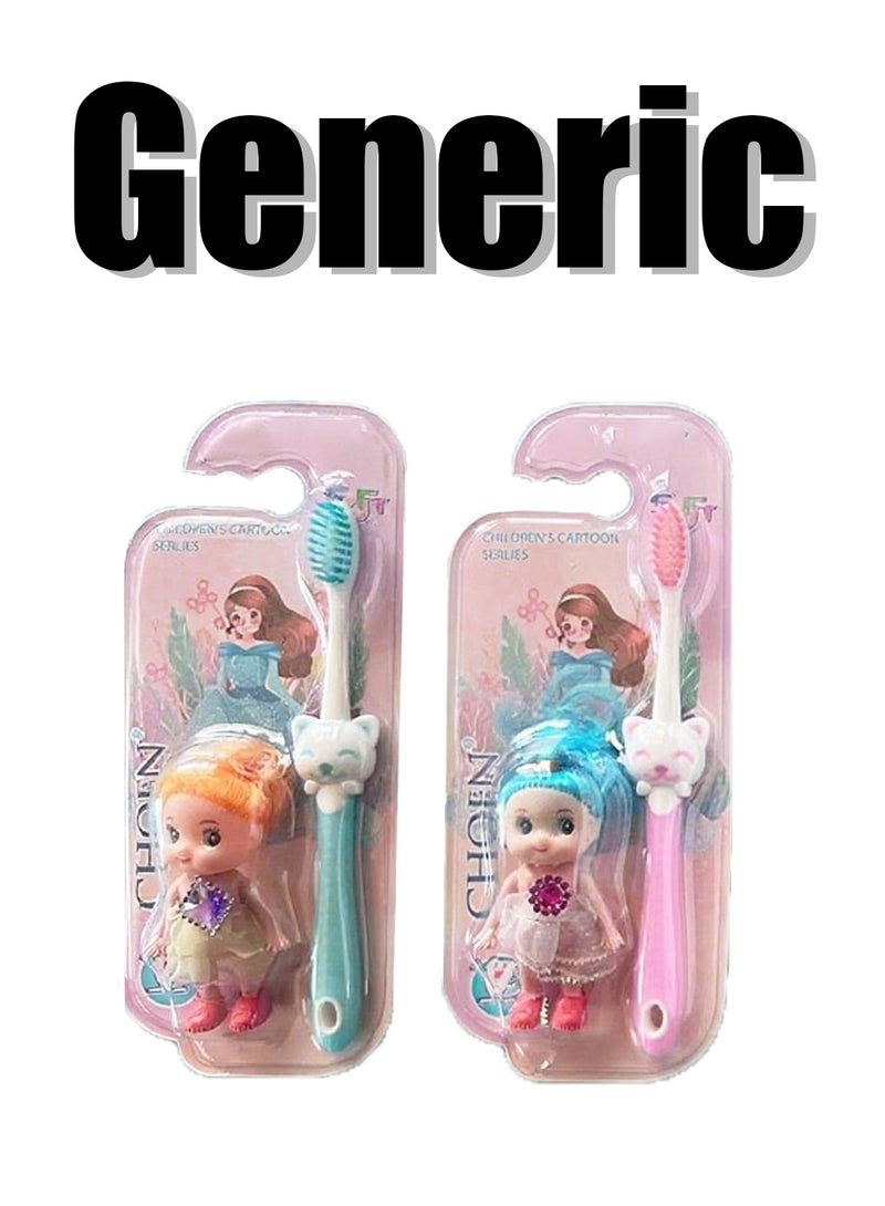فرشاة أسنان للأطفال، مجموعتان مع ألعاب