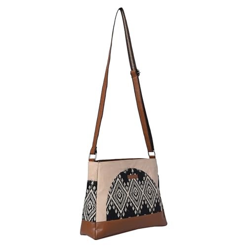ENSAC Sling Bag For Women & Girls | Ladies Crossbody Bags for Women | Women's Handbags | Stylish | Travel & Office Use | Purse and Wallet (DARK-BROWN) - Image 1