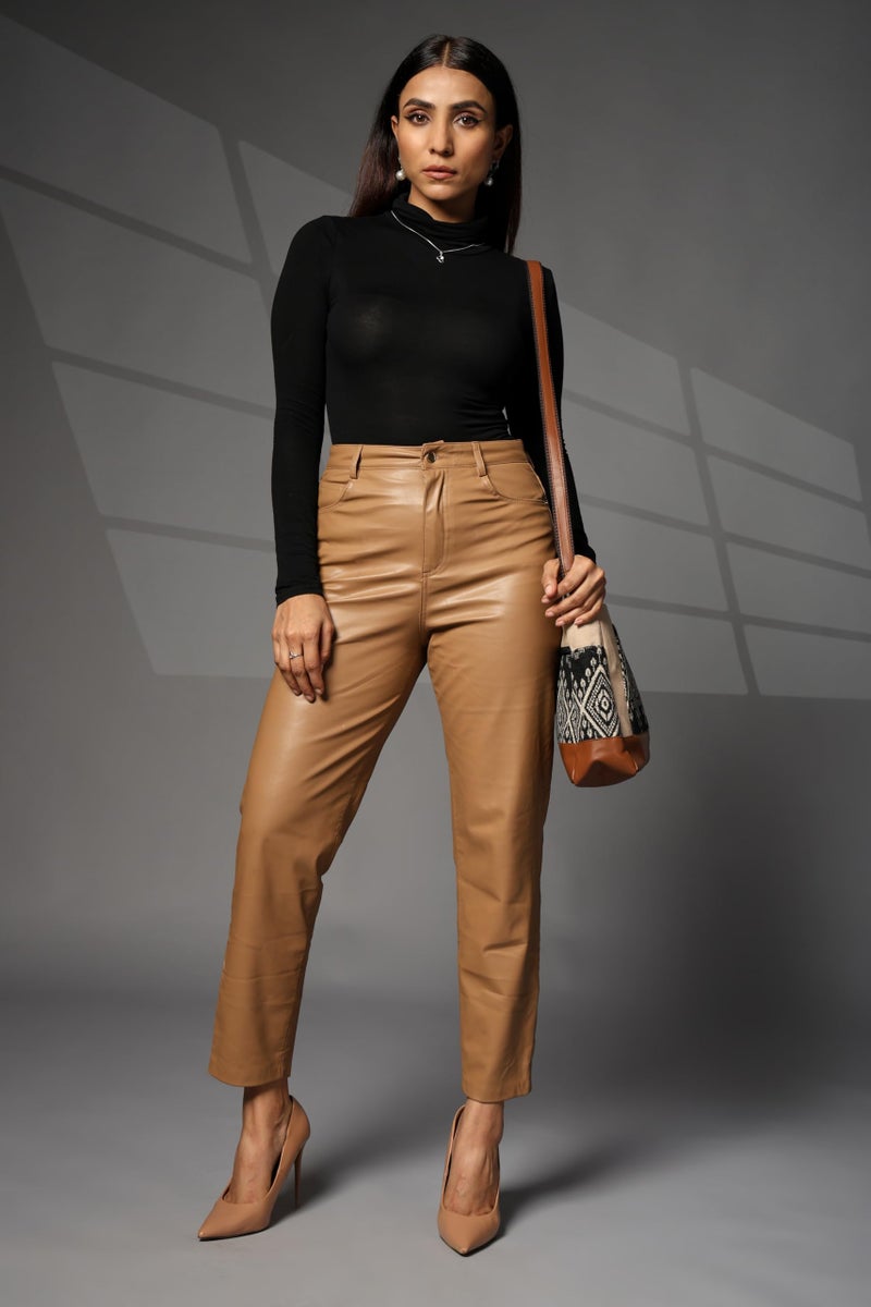 ENSAC Sling Bag For Women & Girls | Ladies Crossbody Bags for Women | Women's Handbags | Stylish | Travel & Office Use | Purse and Wallet (DARK-BROWN) - Image 5
