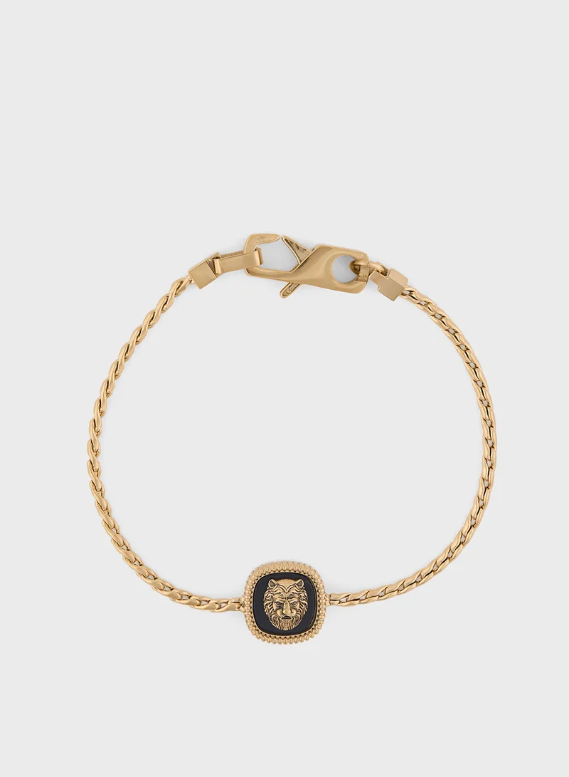 GUESS Lion Coin Bracelet
