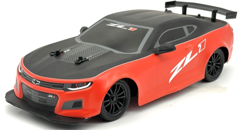 D-power - 1:16 Chevrolet Camaro ZL1 2021 RC Car – Realistic Vapor Exhaust Effect, 2.4GHz Remote Control, Rechargeable Battery Included, for Kids Ages 6+ - Image 2