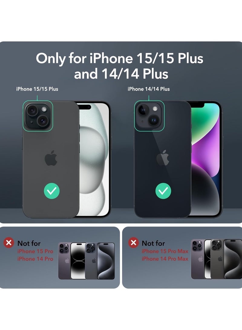 ACLIX iphone 15 / 15 plus camera lens protector black - Image 3