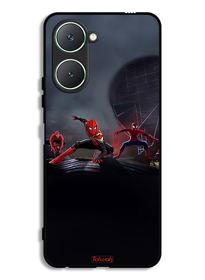 Tolwak Vivo Y18i 4G Protective Case Cover Three Spiders - Image 1