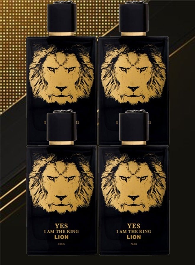 Paris 4 Pieces Yes I Am The King Lion Perfume 100ml EDP - Image 1